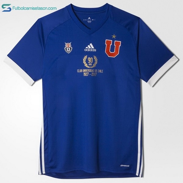 Camiseta Universidad De Chile 1ª 90th 1927-2017